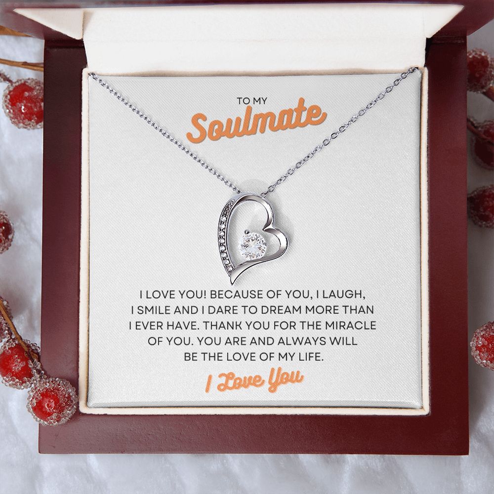 Gift to My Soulmate | Forever Love Necklace
