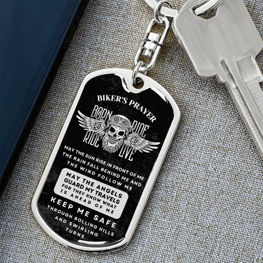 Bikers Prayer | Keychain