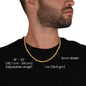 Valentines Husband Cuban Chain Necklace for Him