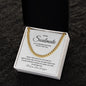 Valentines Soulmate_white Cuban Chain Necklace for Him