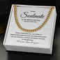 Valentines Soulmate_white Cuban Chain Necklace for Him