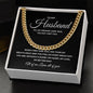 Valentines Husband Cuban Chain Necklace for Him