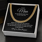 Cuban Chain Necklace To My Man - All my dreams came true