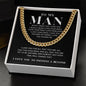 Cuban Chain Necklace - When I simply say I Love You