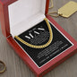 Cuban Chain Necklace - When I simply say I Love You