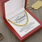 Valentines Husband - white Cuban Chain Necklace for Him