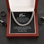 Cuban Chain Necklace To My Man - When I Simply Say I Love You