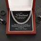 Valentines Husband Cuban Chain Necklace for Him