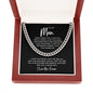 Cuban Chain Necklace To My Man - When I Simply Say I Love You