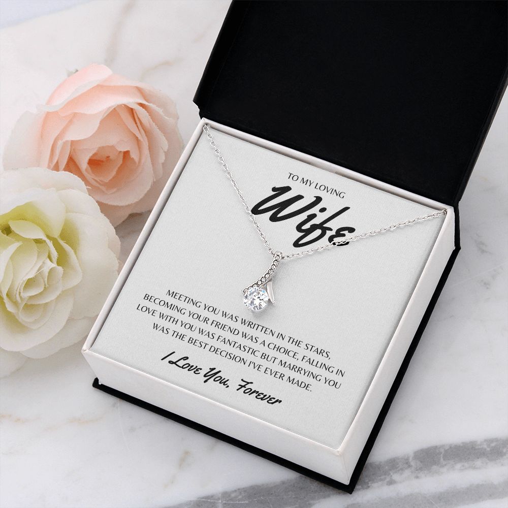 Gift To My Loving Wife | Alluring Beauty Necklace