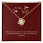 To my wife - Love knot - yellow gold