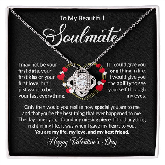 Gift to My Beautiful Soulmate | Love Knot