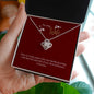 To my wife - Love knot - holding box