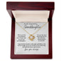 Gift To My Beautiful Granddaughter | Love Knot Necklace