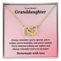 Gift for Granddaughter | Interlocking Hearts Necklace