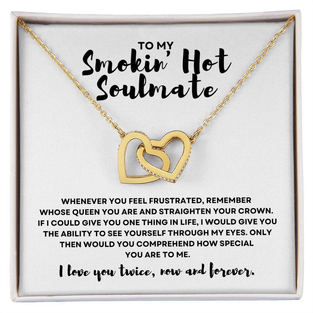 Gift To MY Smokin' Hot Soulmate | Love Knot Necklace