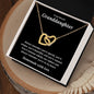 Gift for Granddaughter | Interlocking Hearts Necklace
