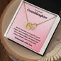 Gift for Granddaughter | Interlocking Hearts Necklace