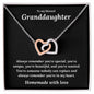 Gift for Granddaughter | Interlocking Hearts Necklace