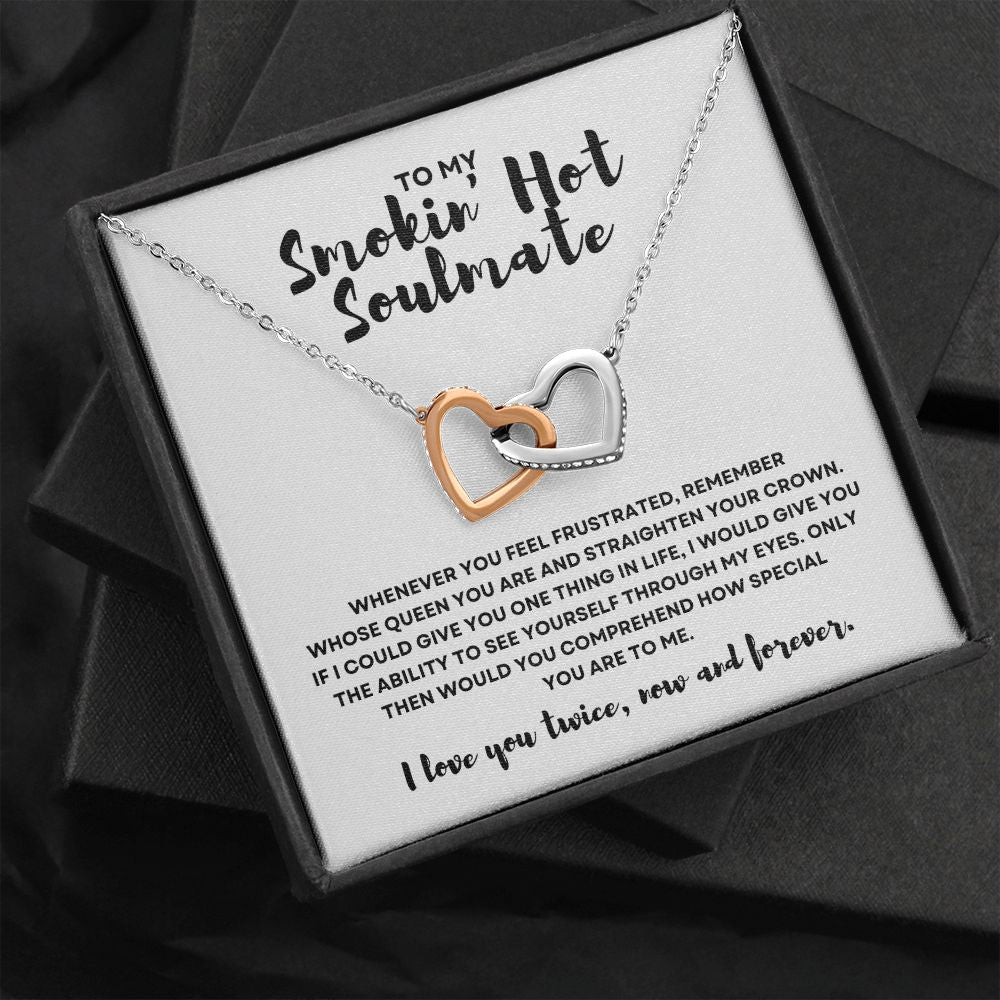 Gift To MY Smokin' Hot Soulmate | Love Knot Necklace