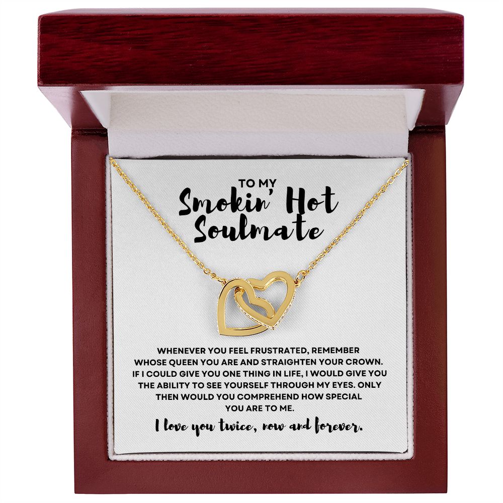 Gift To MY Smokin' Hot Soulmate | Love Knot Necklace