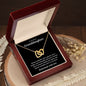Gift for Granddaughter | Interlocking Hearts Necklace