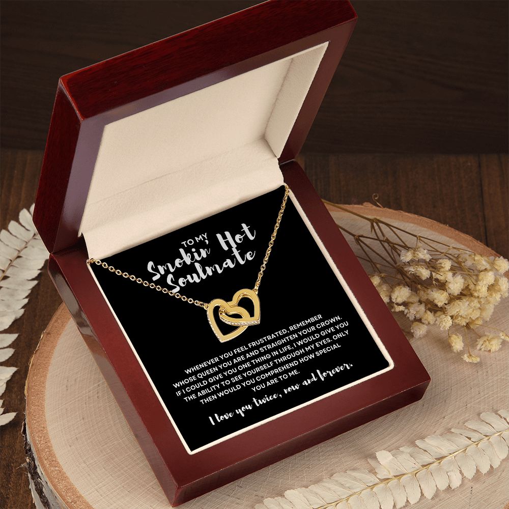 Gift to My Smokin' Hot Soulmate | Interlocking Hearts