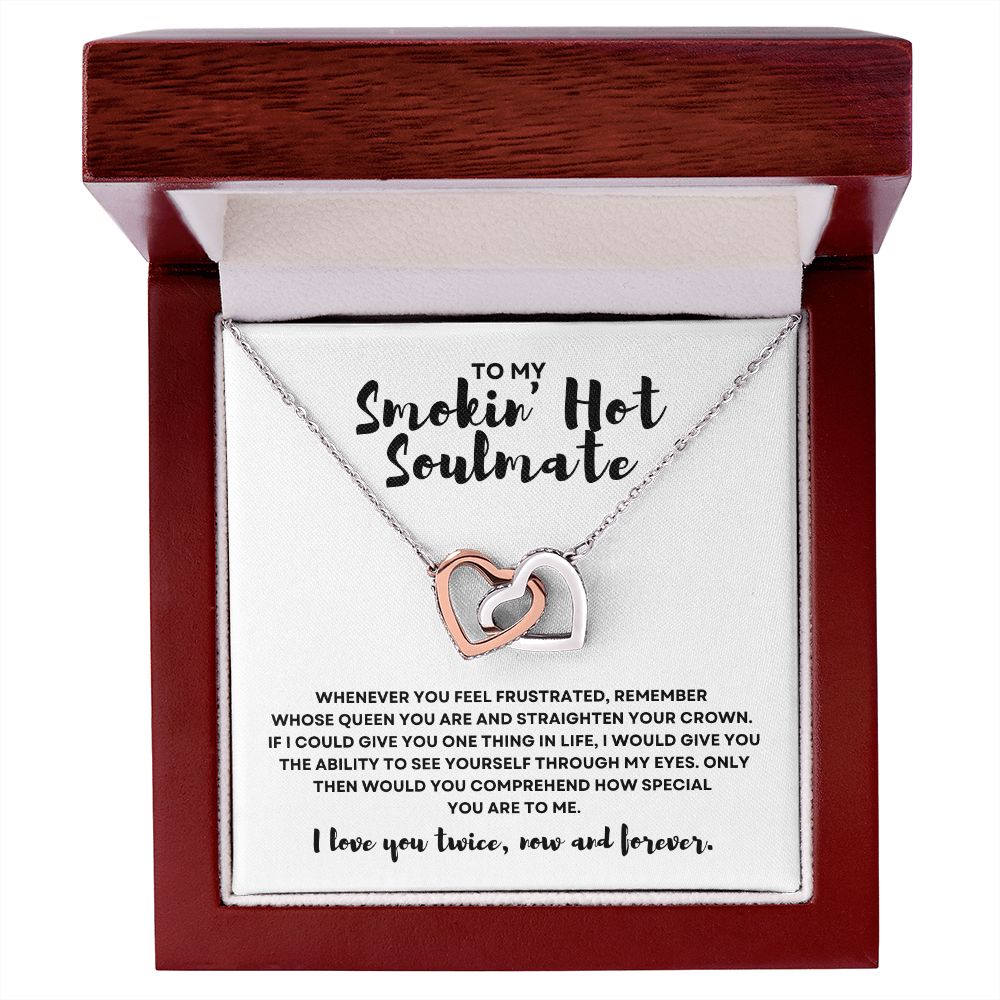 Gift To MY Smokin' Hot Soulmate | Love Knot Necklace