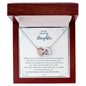 Gift for Daughter - What a joy - Interlocking Hearts