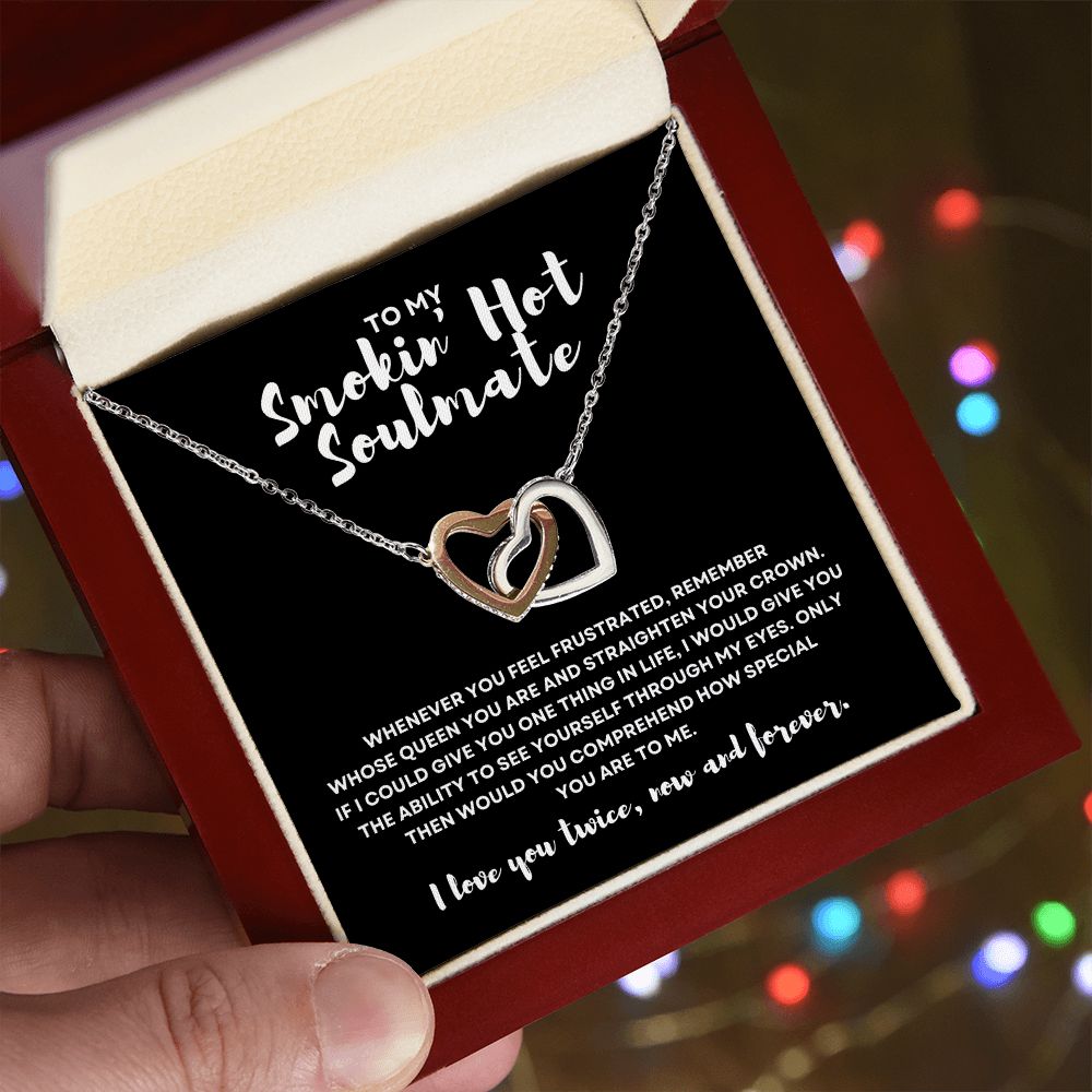 Gift to My Smokin' Hot Soulmate | Interlocking Hearts