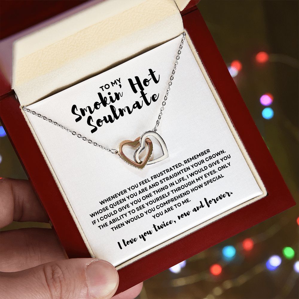 Gift To MY Smokin' Hot Soulmate | Love Knot Necklace