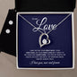 Forever Love Necklace To My Love, My Sunday Rest