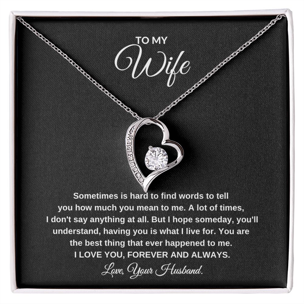 Gift to My Wife | Forever Love Necklace