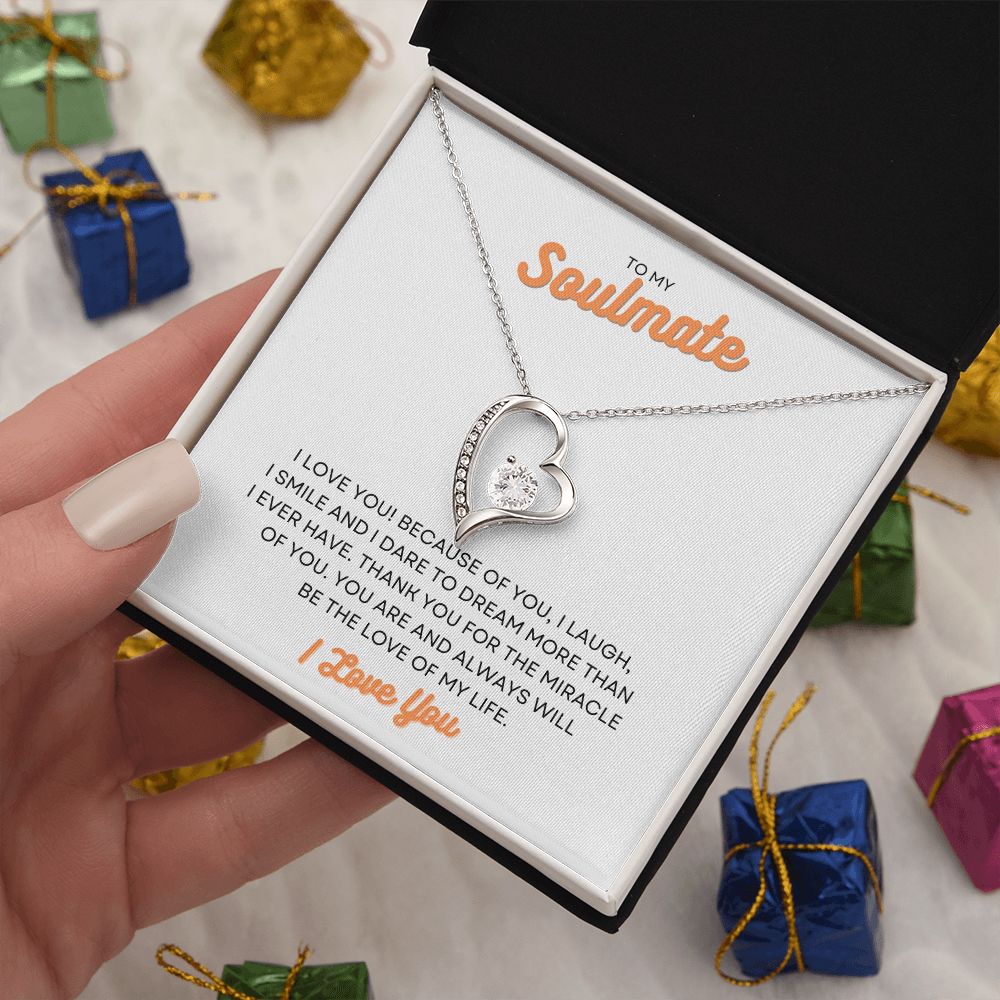 Gift to My Soulmate | Forever Love Necklace