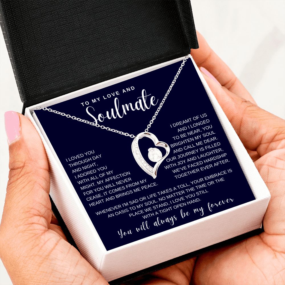 Gift To My Love and Soulmate | Forever Love Necklace