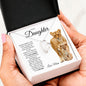 Gift to Daughter - Never Forget - Forever Love