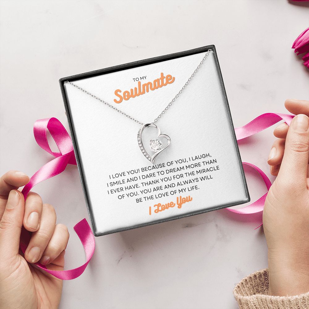 Gift to My Soulmate | Forever Love Necklace