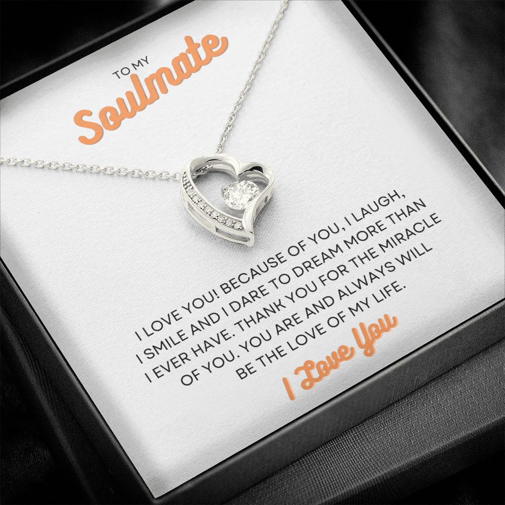 Gift to My Soulmate | Forever Love Necklace