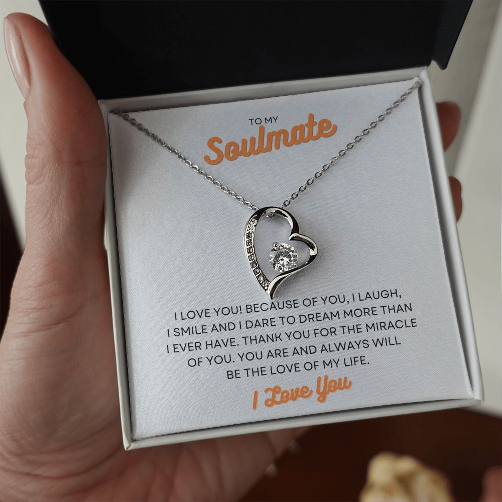 Gift to My Soulmate | Forever Love Necklace