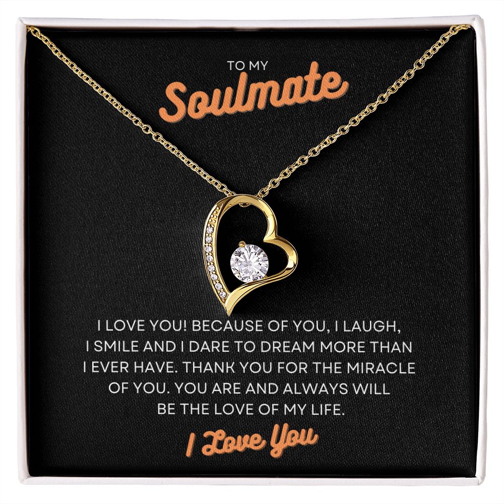 Gift To My Soulmate | Forever Love Necklace