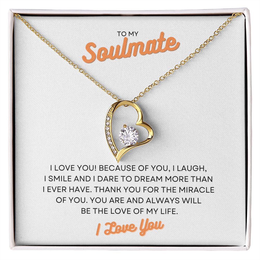 Gift to My Soulmate | Forever Love Necklace