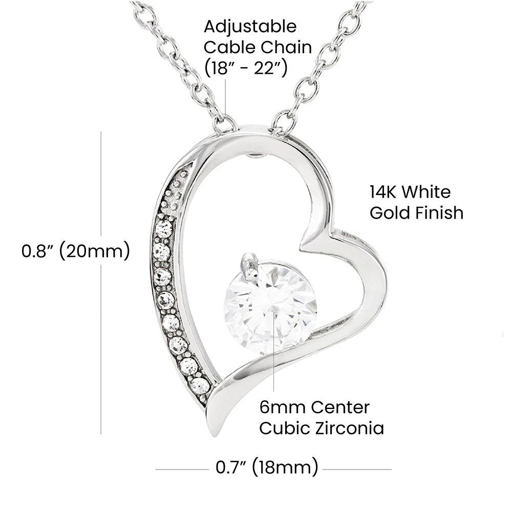 Gift to Bonus Daughter, Meaningful Gift From Bonus Mother, Necklace, Christmas, Birthday, Graduation, Mom to Be