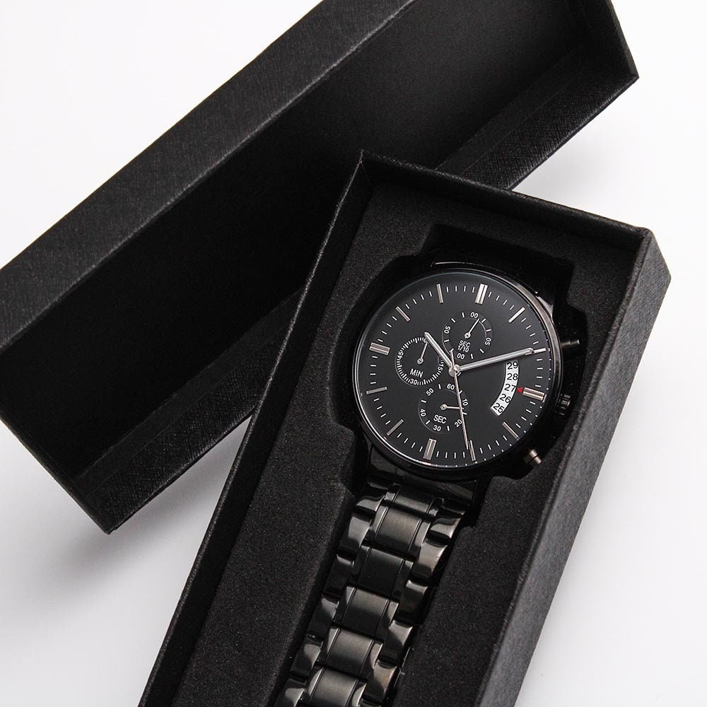 Engraved Watch To My Everything| Love you till the end of time| Gift for Anniversary, Wedding, Birthday