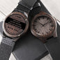 5th Wedding Anniversary Wooden Watch Gift for Husband