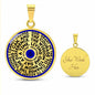 Circle Serenity Prayer Necklace | Encouragement Gift | Personalized Jewelry