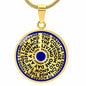 Circle Serenity Prayer Necklace | Encouragement Gift | Personalized Jewelry