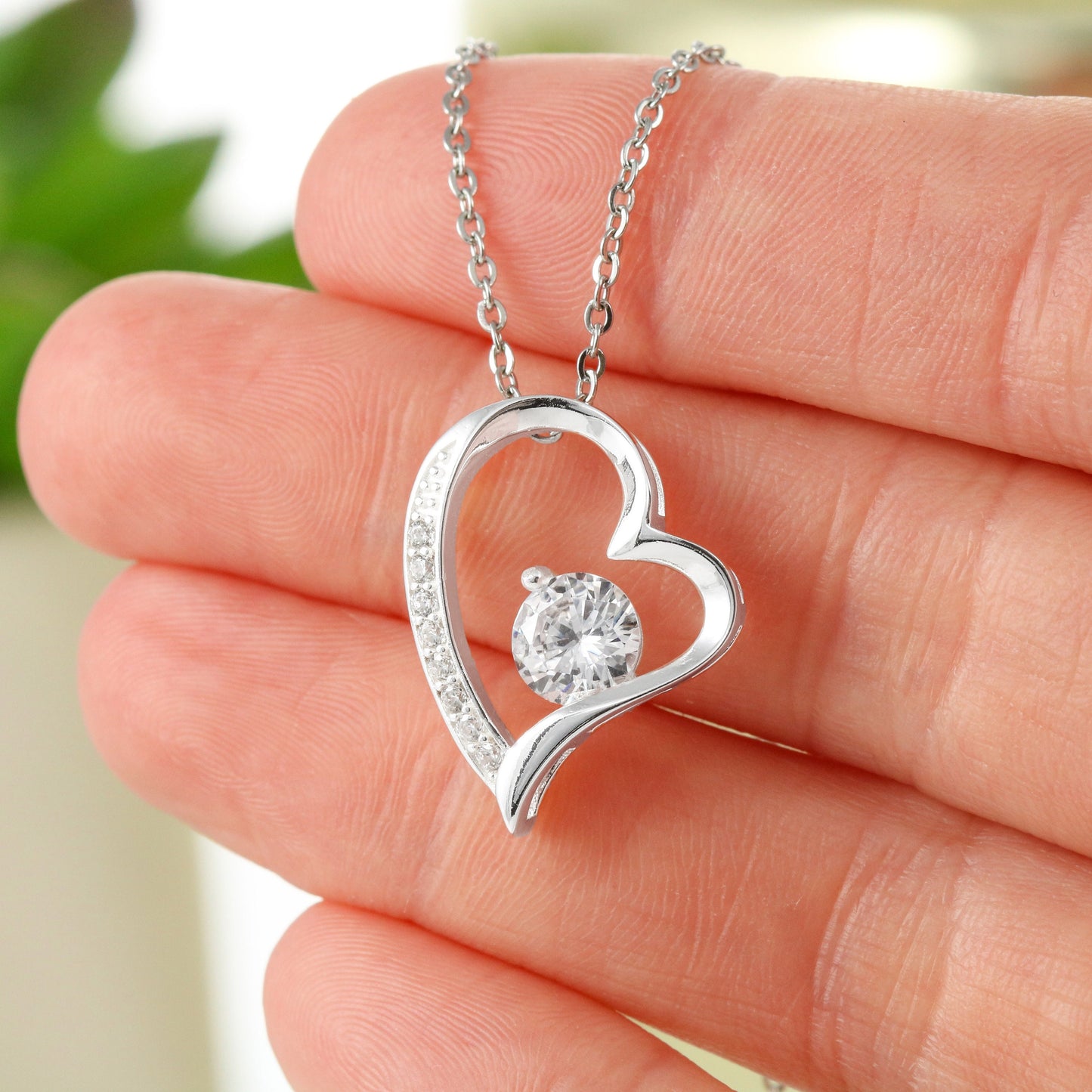 Forever Love Necklace to My Love with Earring Set | You are my Sunday Rest | Perfect Soulmate Gift on Christmas, Birthday, Anniversary