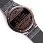 5th Wedding Anniversary Wooden Watch Gift for Husband