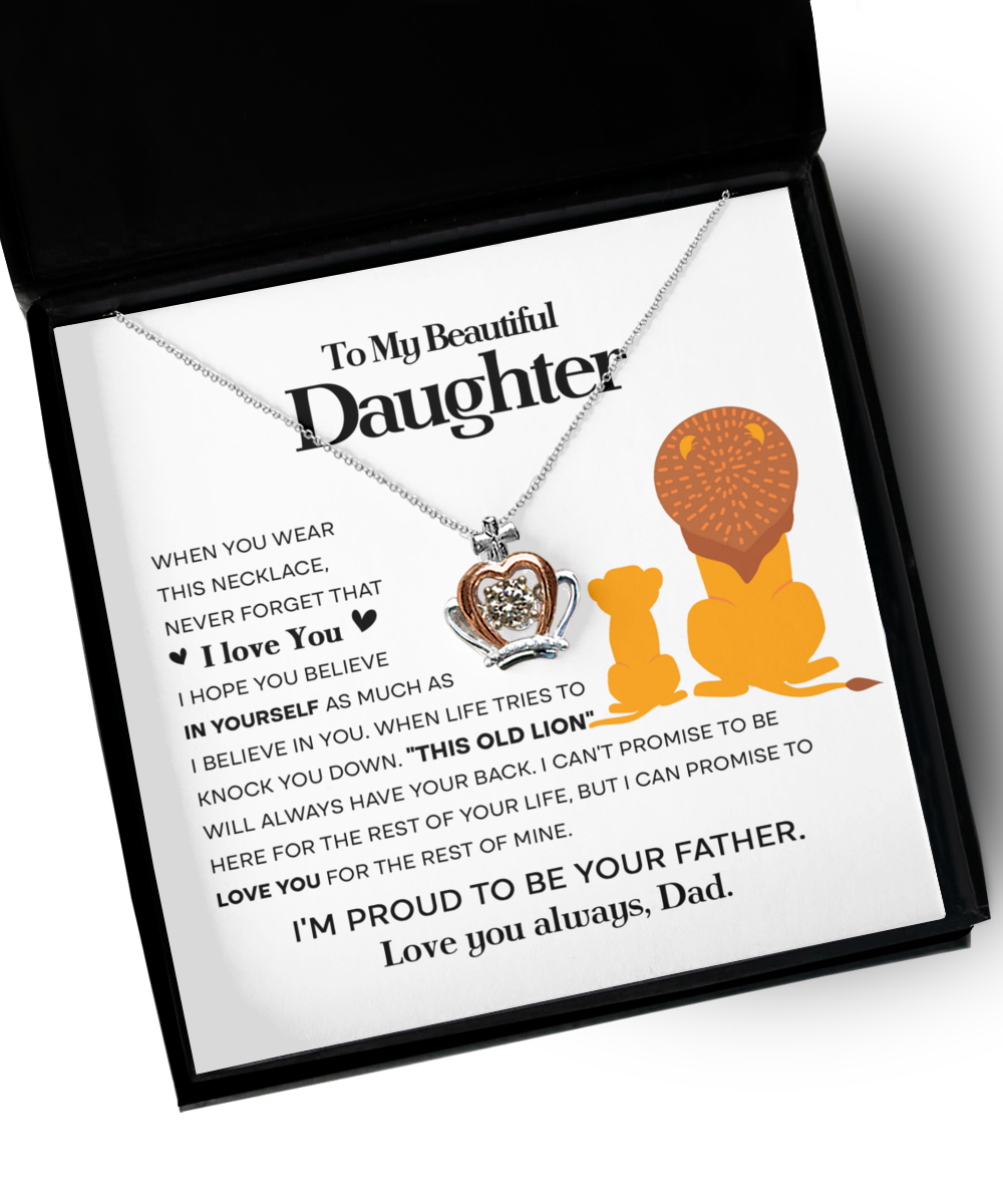 To My Beautiful Daughter - Proud Lion