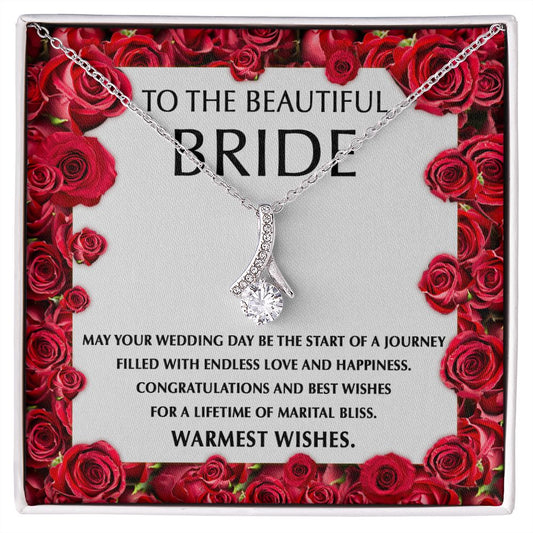 To The Beautiful Bride-Endless Love | Alluring Beauty Necklace